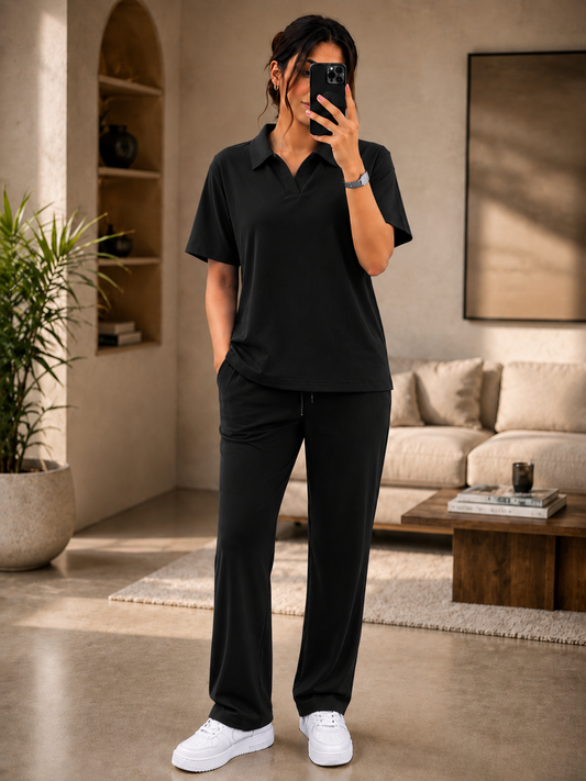 ELVY - 003 Essential Polo Co-Ord Set