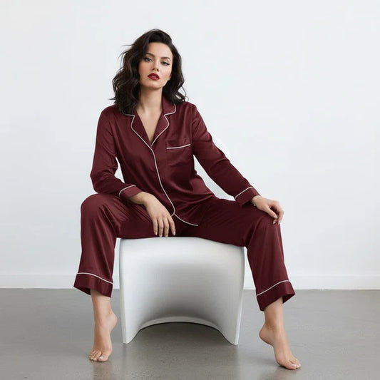ELVY - 0051  PLAIN SILK - MAROON