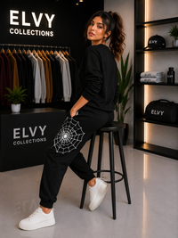 ELVY - 0020 | Spider Web Signature Co-Ord Set